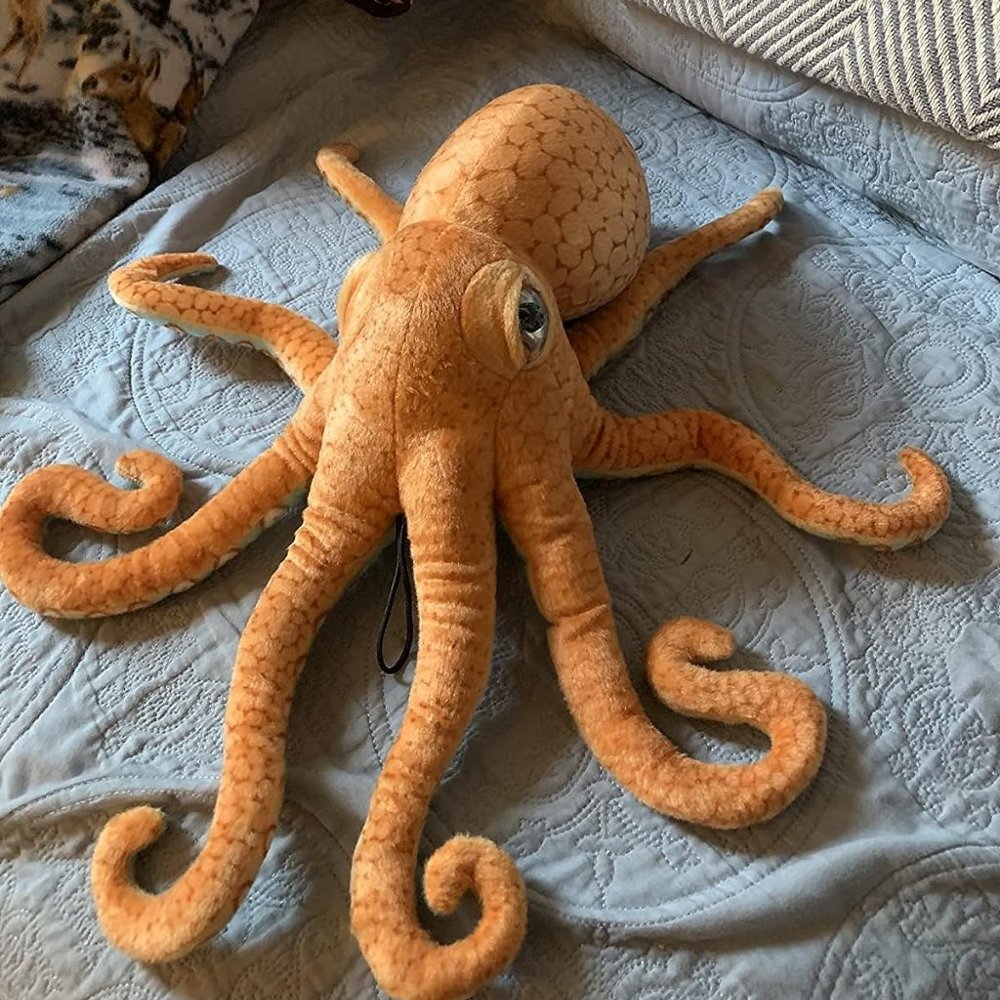 Giant Stuffed Marine Octopus Plush Toy Gifts for Kids (21.6 inch)